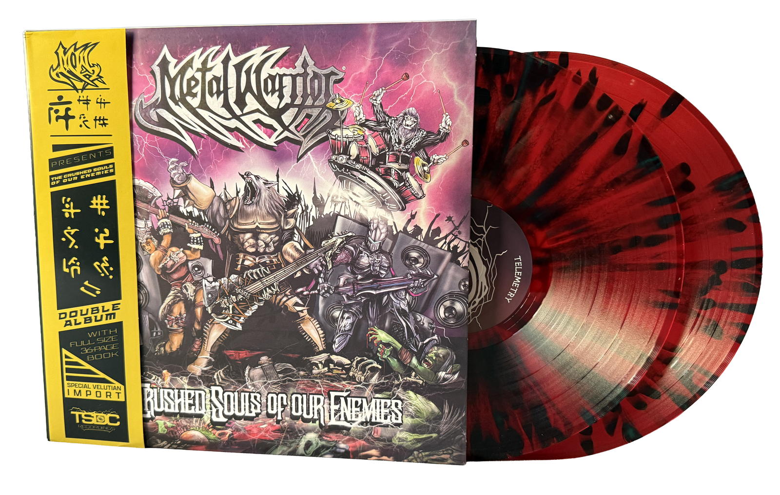 The Crushed Souls of Our Enemies Double Album: Vinyl - Red Splatter