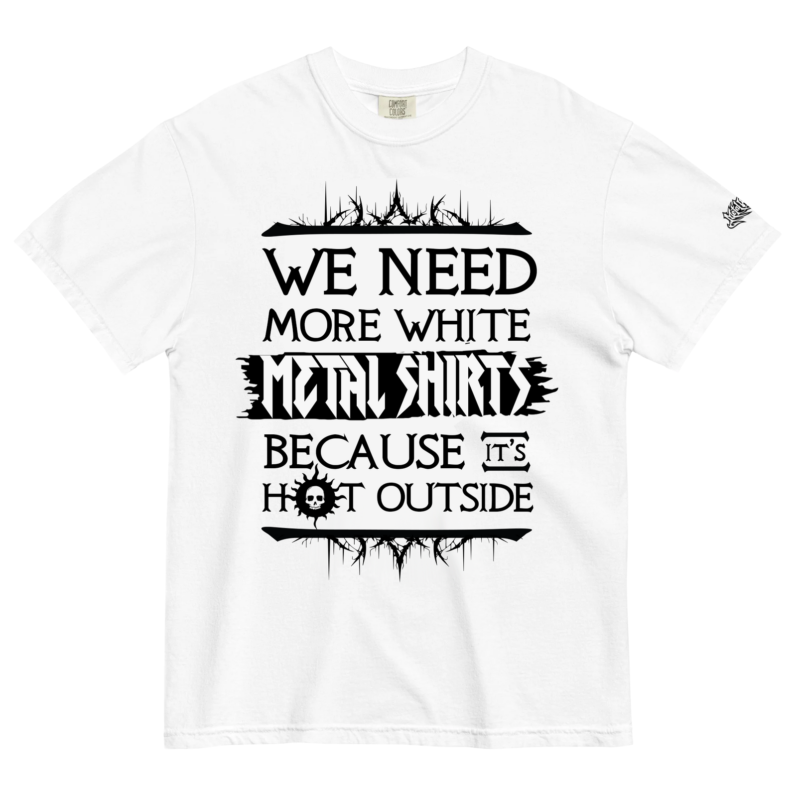 White Metal T-Shirt