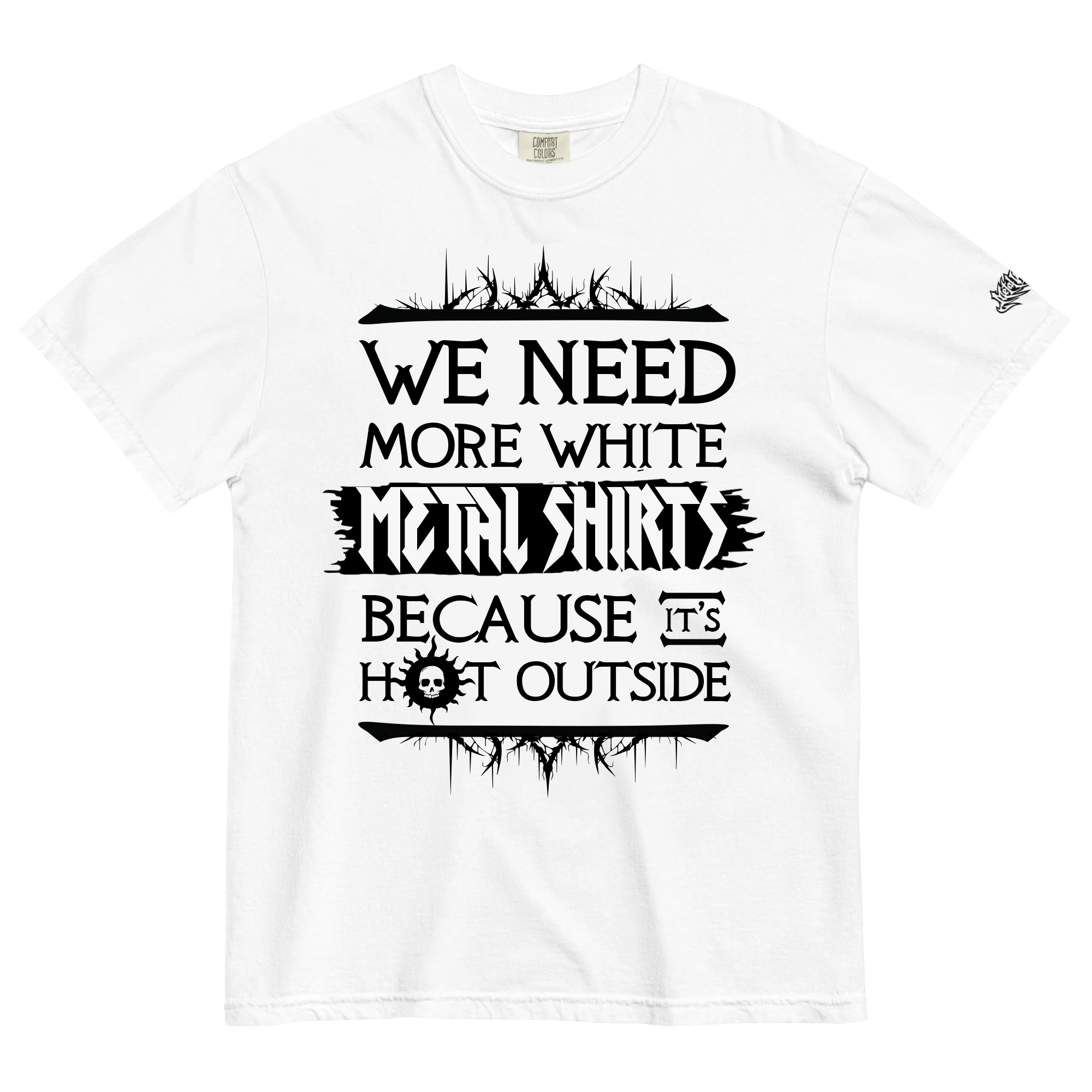 White Metal T-Shirt