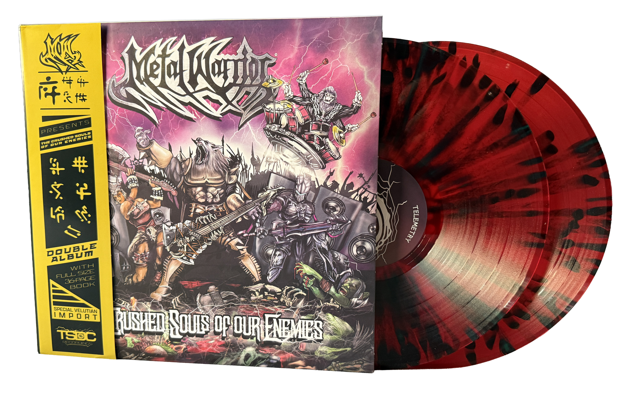 The Crushed Souls of Our Enemies Double Album: Vinyl - Red Splatter
